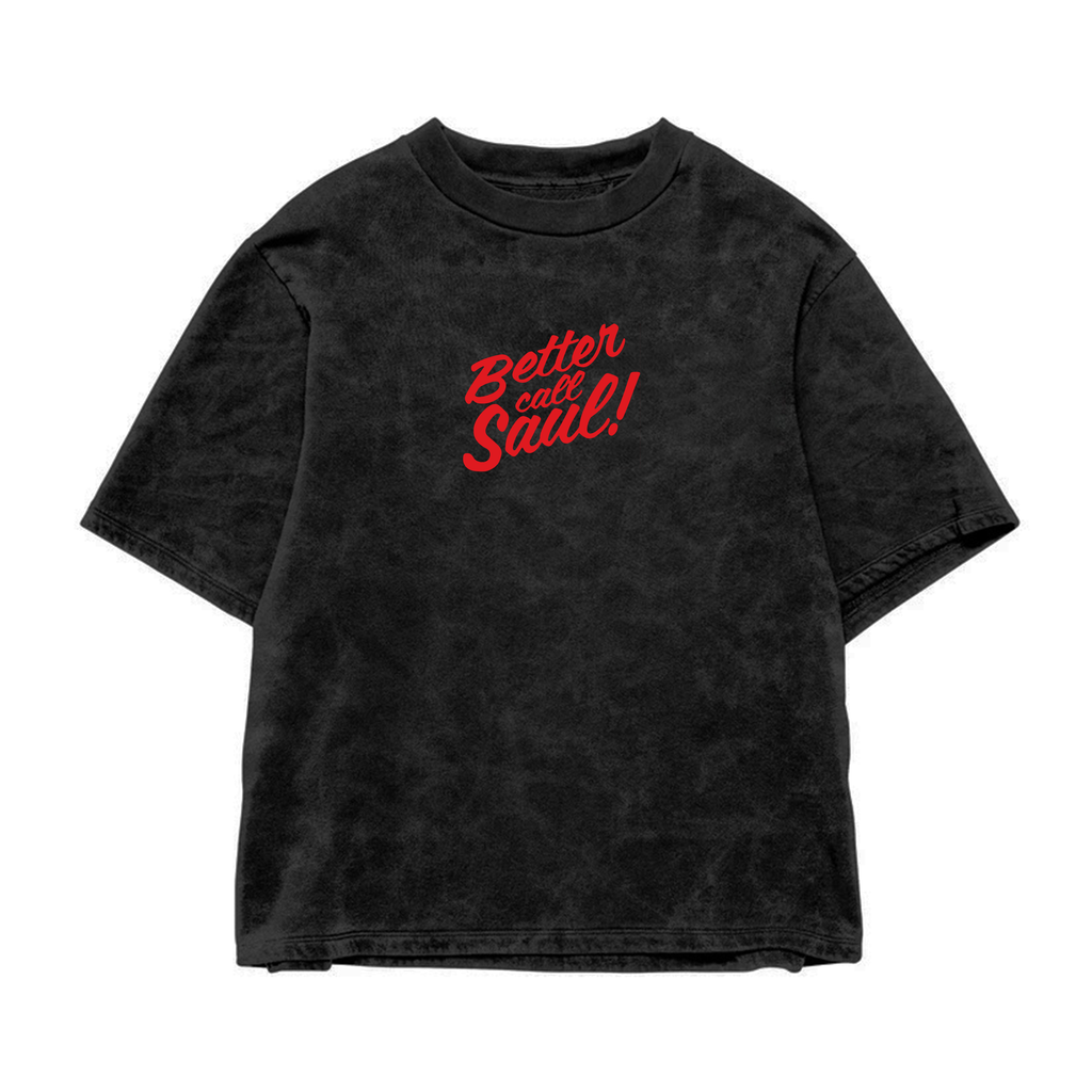 Better Saul Acid Wash Oversized Tee